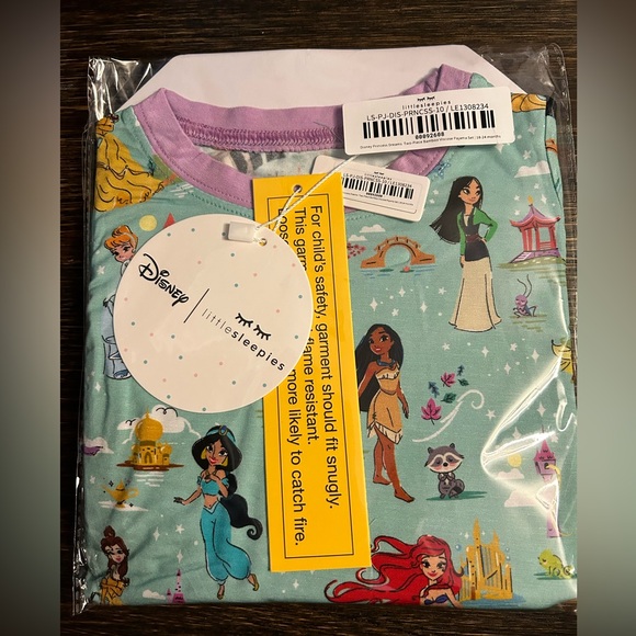 Little Sleepies Other - Little sleepies Disney princess dreams 2 piece pajama set size 24 months NWT